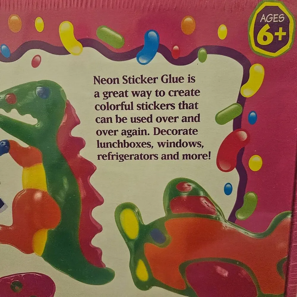 ALEX Neon Sticker Glue Kit new in box